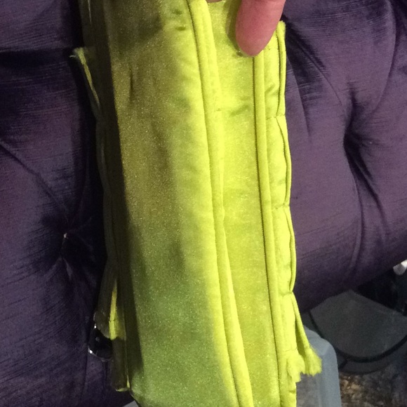 BOTKIER Lime Satin bag